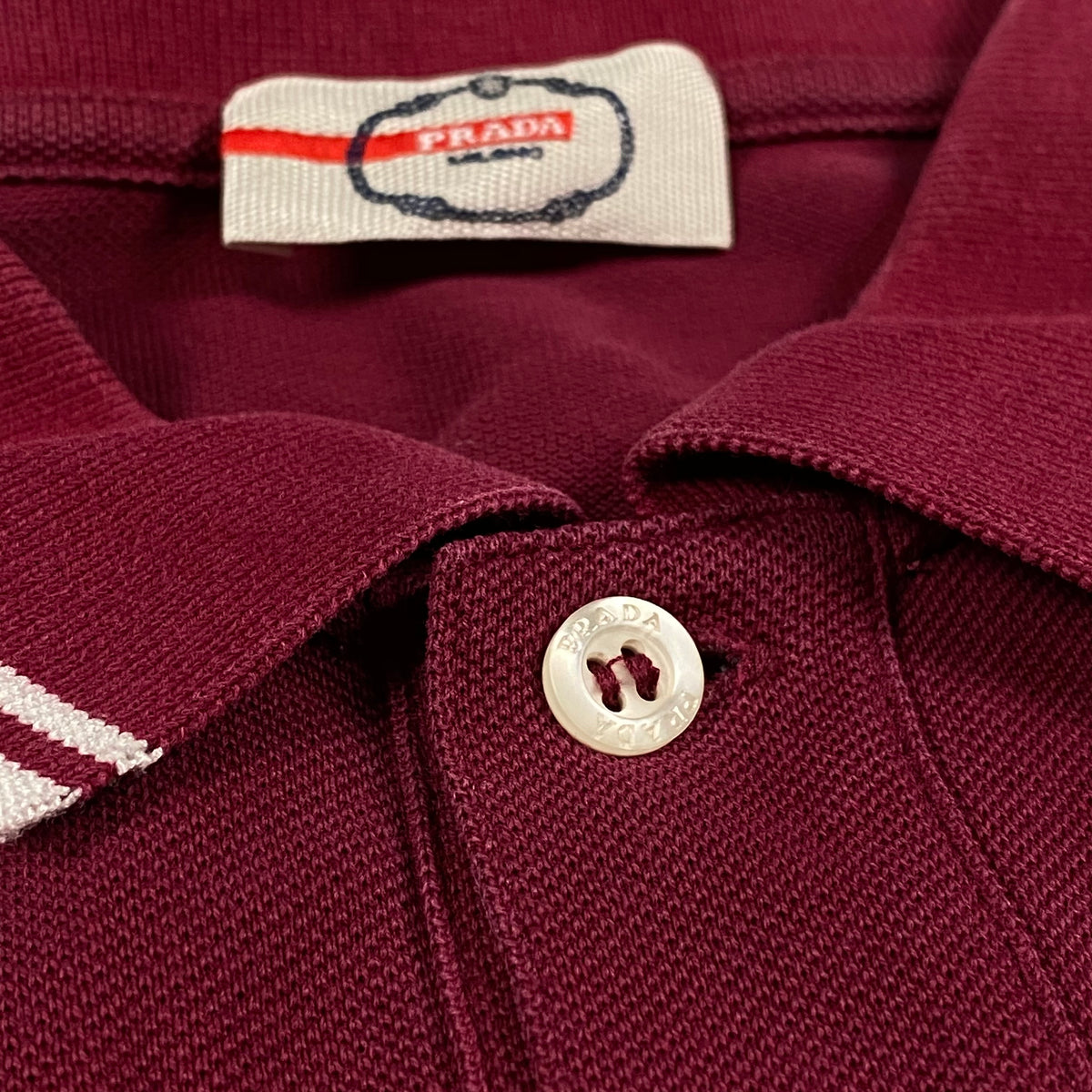 PRADA Linea Rossa Polo Shirt