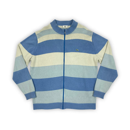 Vintage Lacoste Wool Knit Zip Sweater