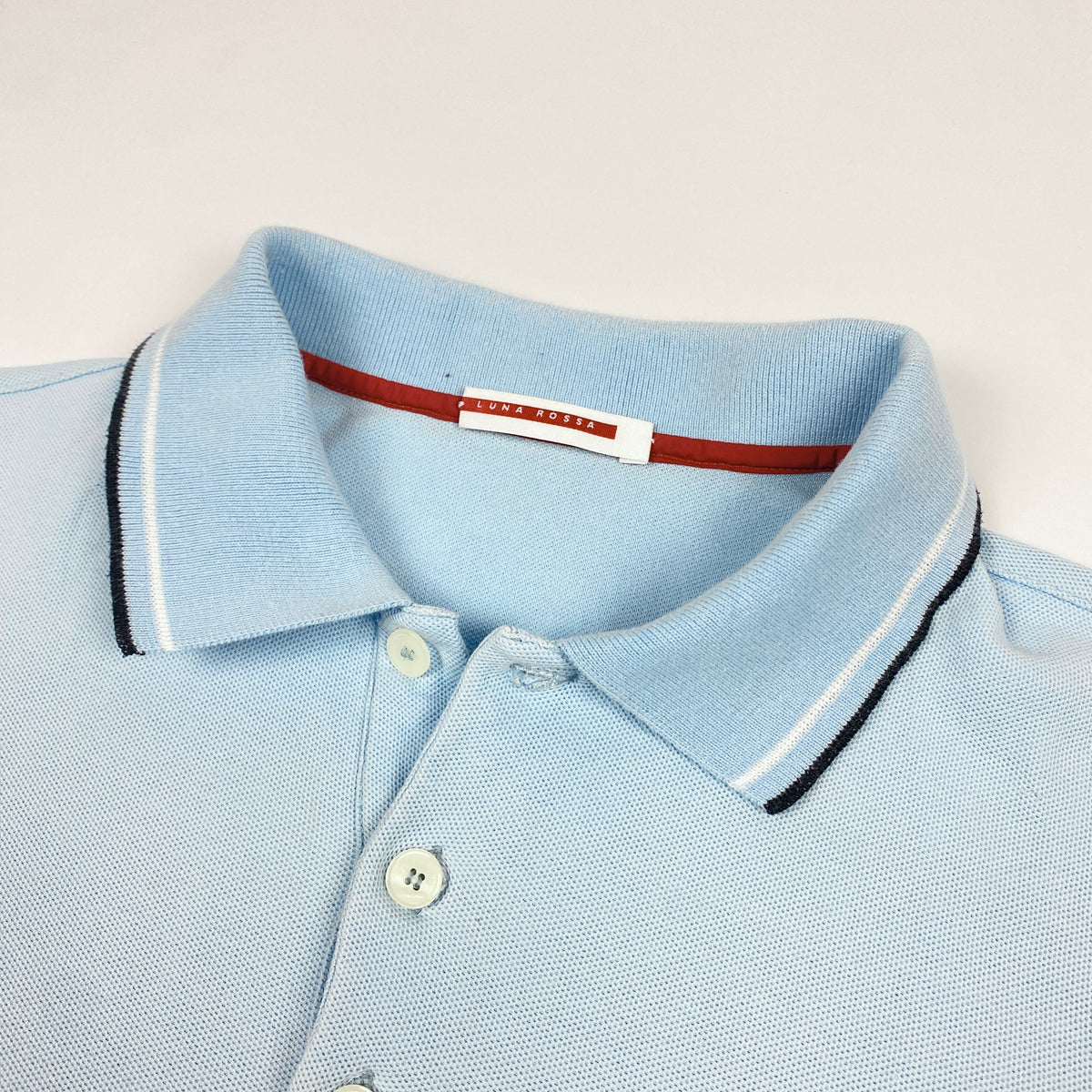 PRADA LUNA ROSSA polo shirt long sleeve