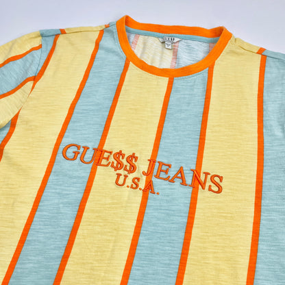 GUE$$ x A$AP ROCKY Striped T-Shirt