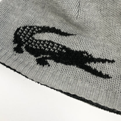 LACOSTE Croco Beanie Mütze