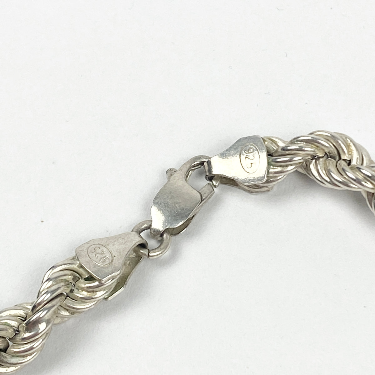 925 Sterling Silver Rope Bracelet