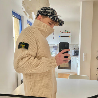 STONE ISLAND Knit Zip Sweater