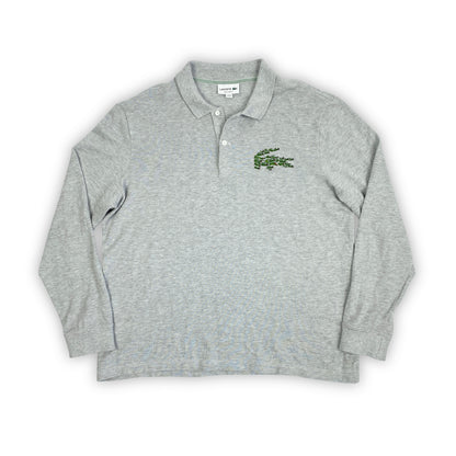 LACOSTE Multi Croc Polo Langarmshirt