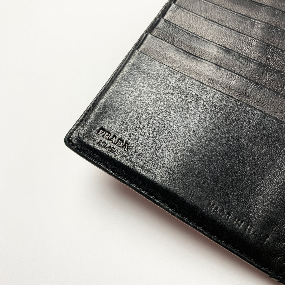PRADA Alligator Leather Wallet