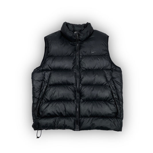 NIKE Puffer Weste Gilet black on black