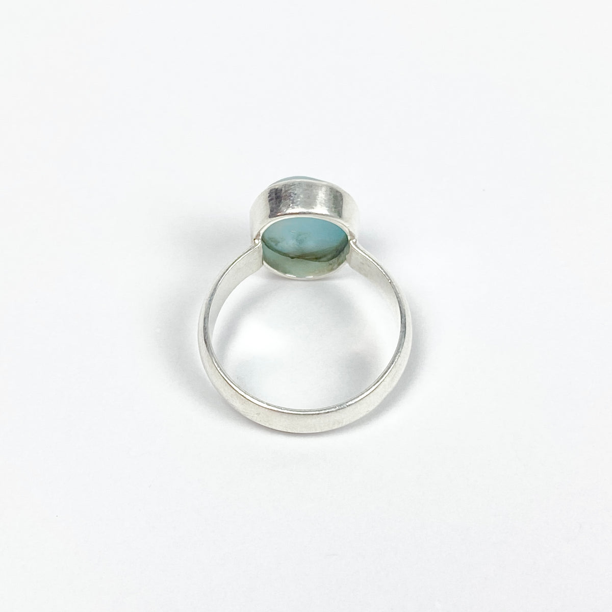 925 Sterling Silver LARIMAR Ring