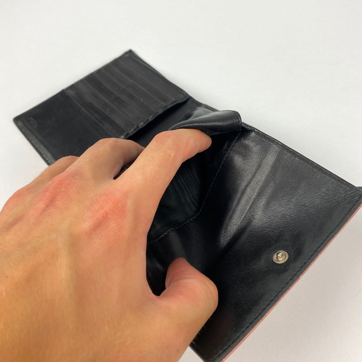 PRADA Alligator Leather Wallet