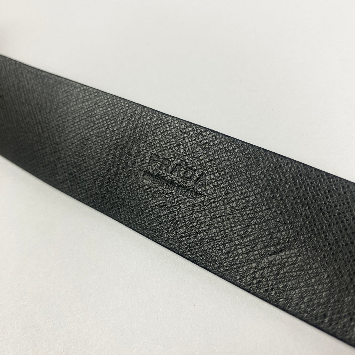 PRADA Saffiano Leather Belt
