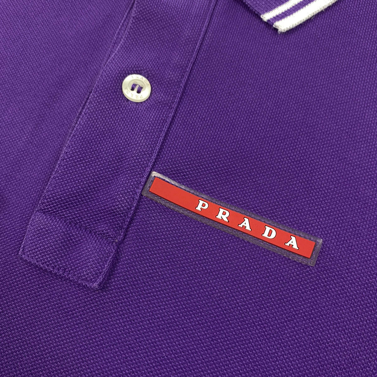 Vintage PRADA Linea Rossa polo shirt