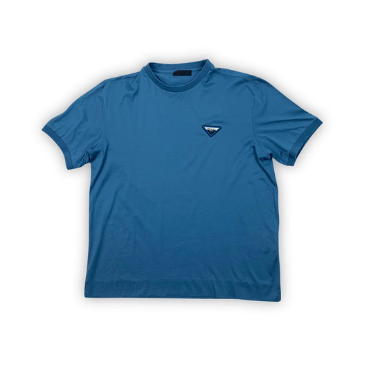 PRADA Rubber Logo T-Shirt • M/L