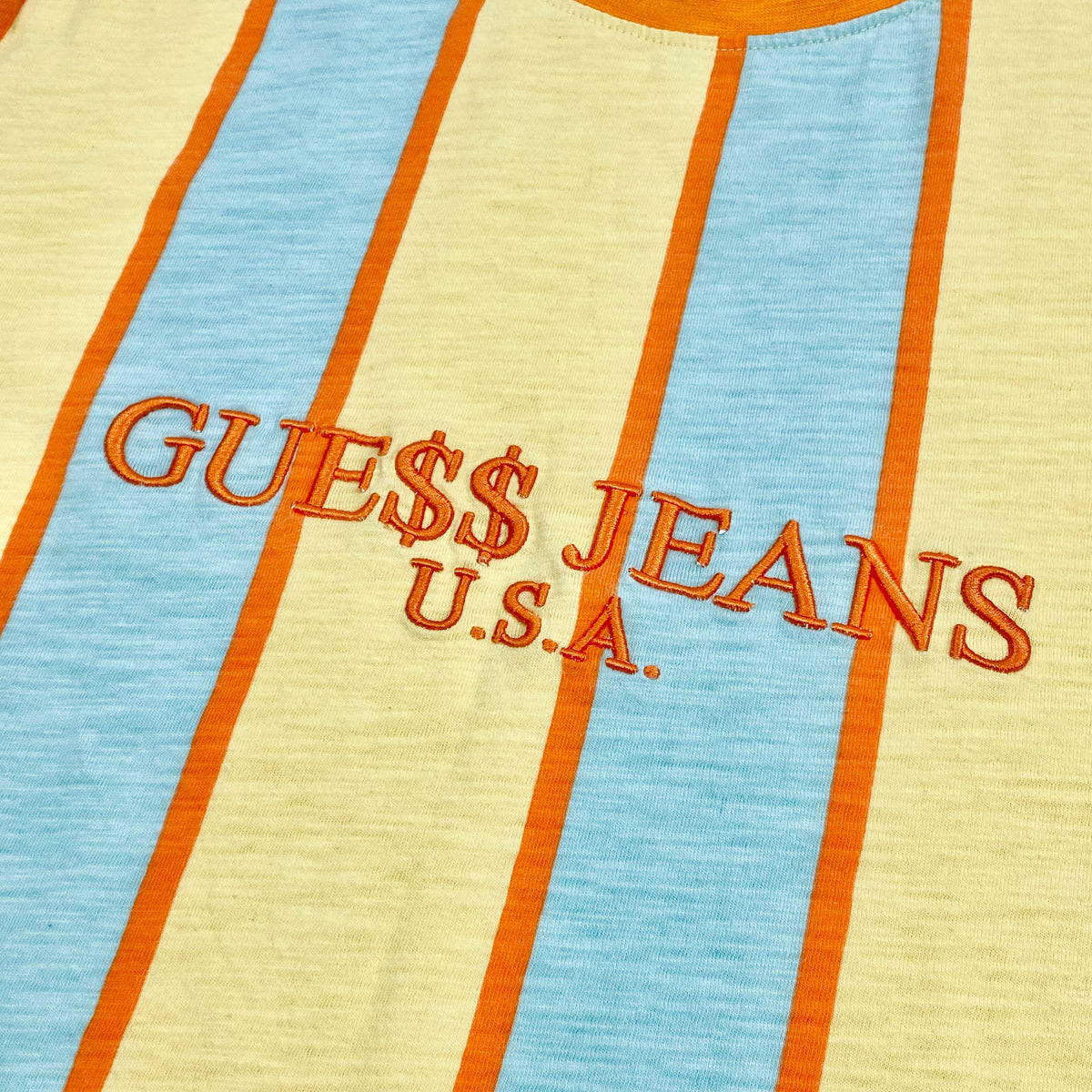 GUE$$ x A$AP ROCKY Striped T-Shirt