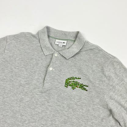 LACOSTE Multi Croc Polo Langarmshirt