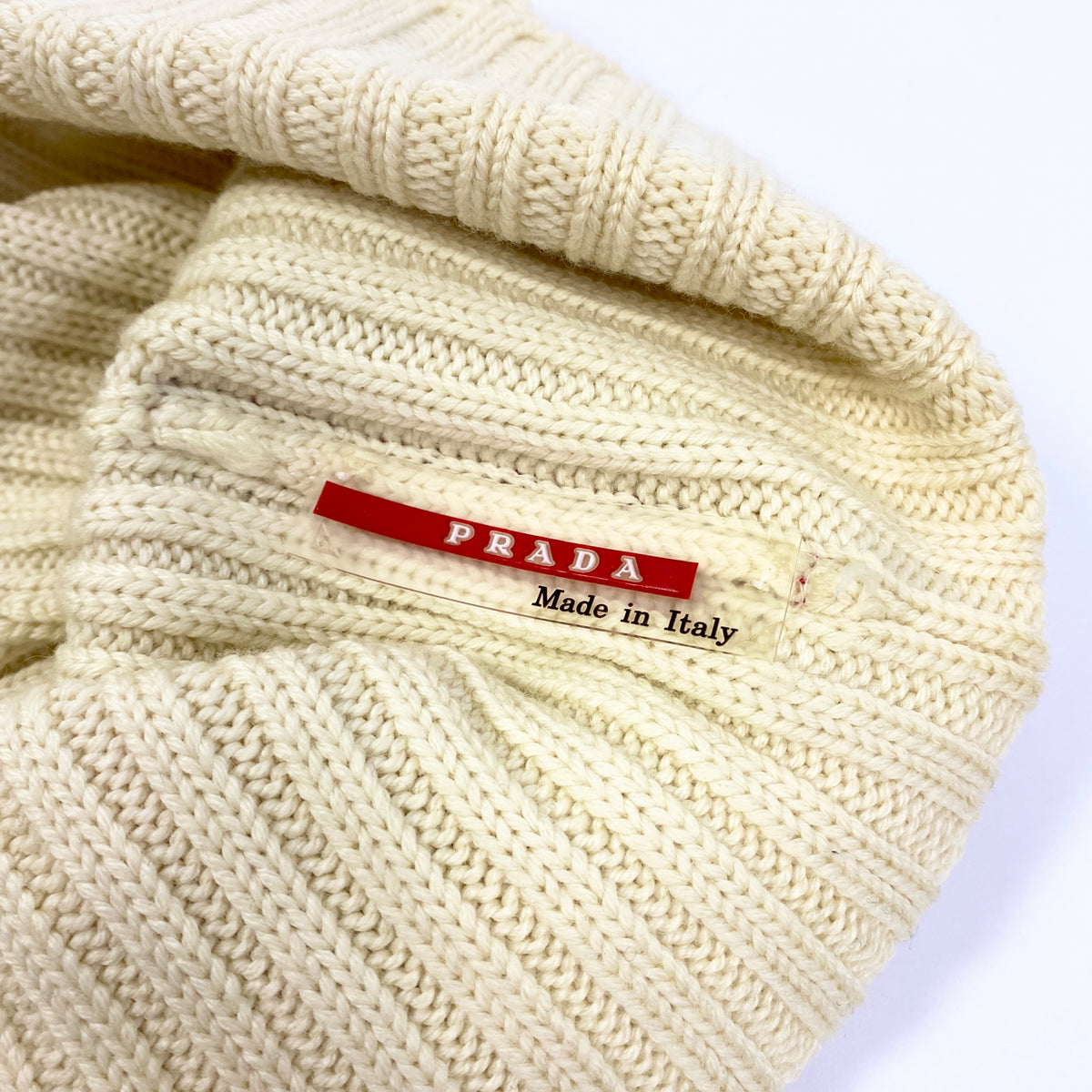 Vintage PRADA SPORT Wool Beanie / Hat