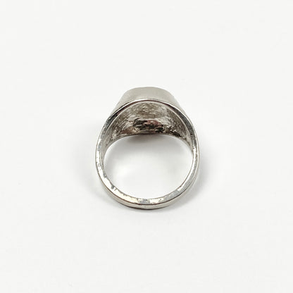 925 Sterling Silber Onyx Ring