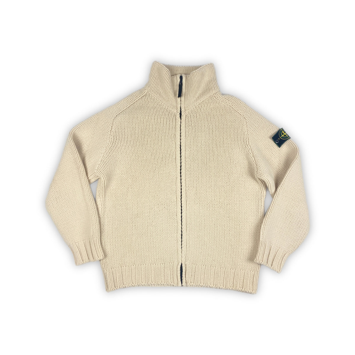 STONE ISLAND Knit Zip Sweater