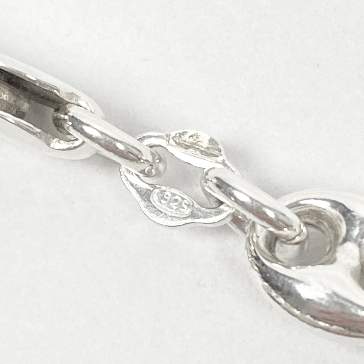 925 Sterling Silber Bohnen Armband
