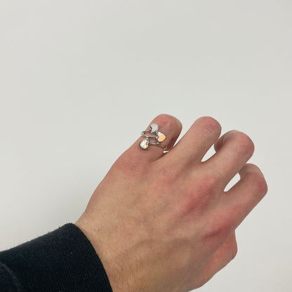 925 Sterling Silver OPAL Ring
