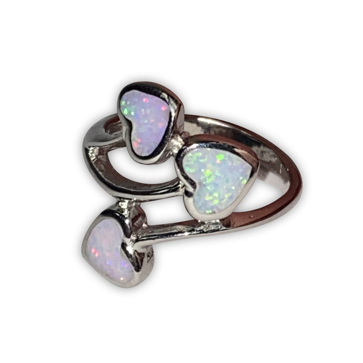 925 Sterling Silver OPAL Ring