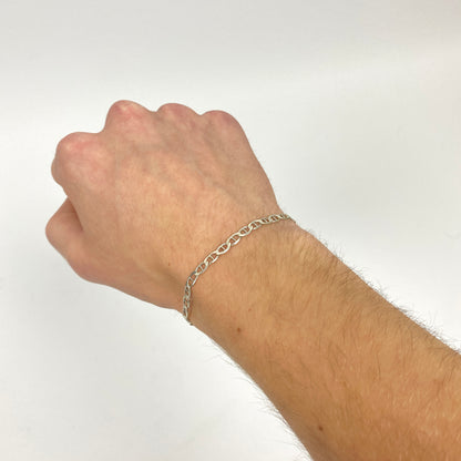 925 Sterling Silver Cuban Bracelet / Bracelet