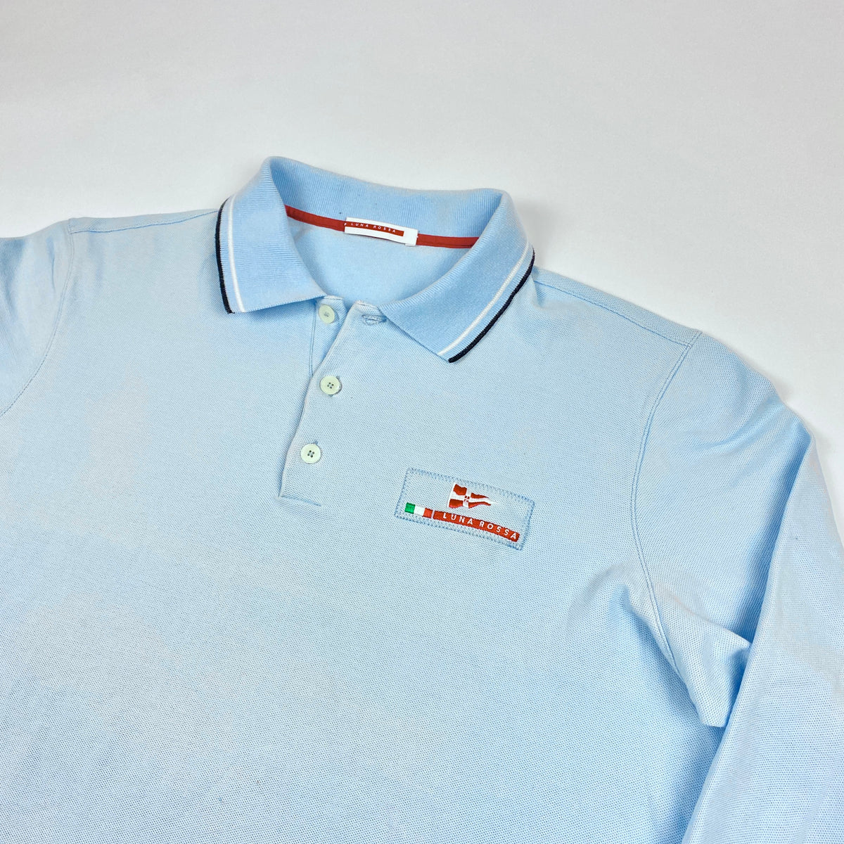 PRADA LUNA ROSSA polo shirt long sleeve