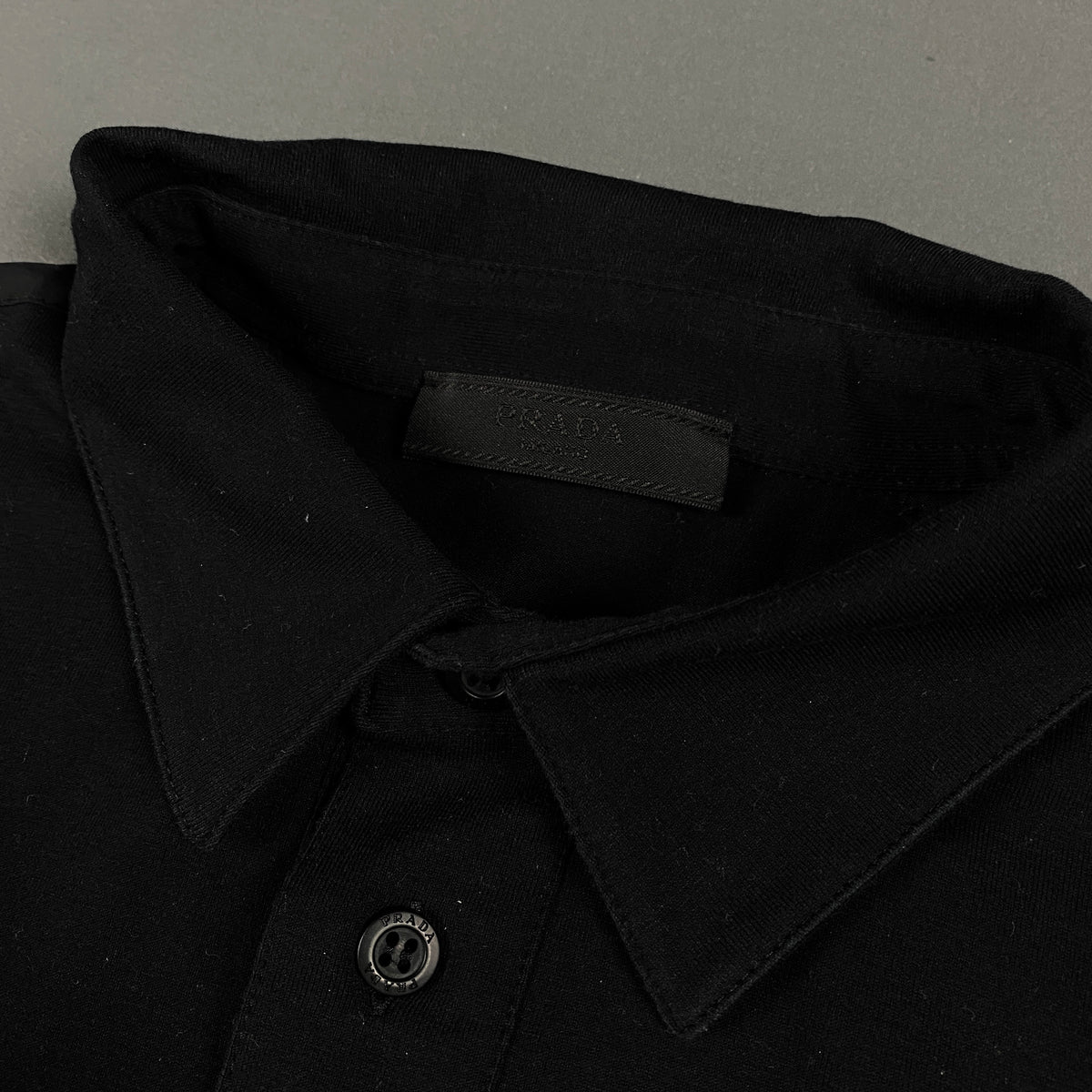 PRADA Linea Rossa Polo Langarmshirt
