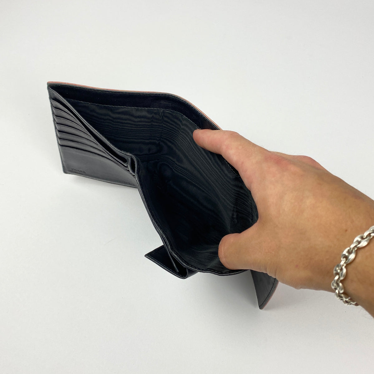 PRADA Alligator Leather Wallet