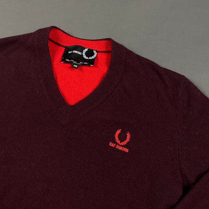 RAF SIMONS x FRED PERRY wool sweater