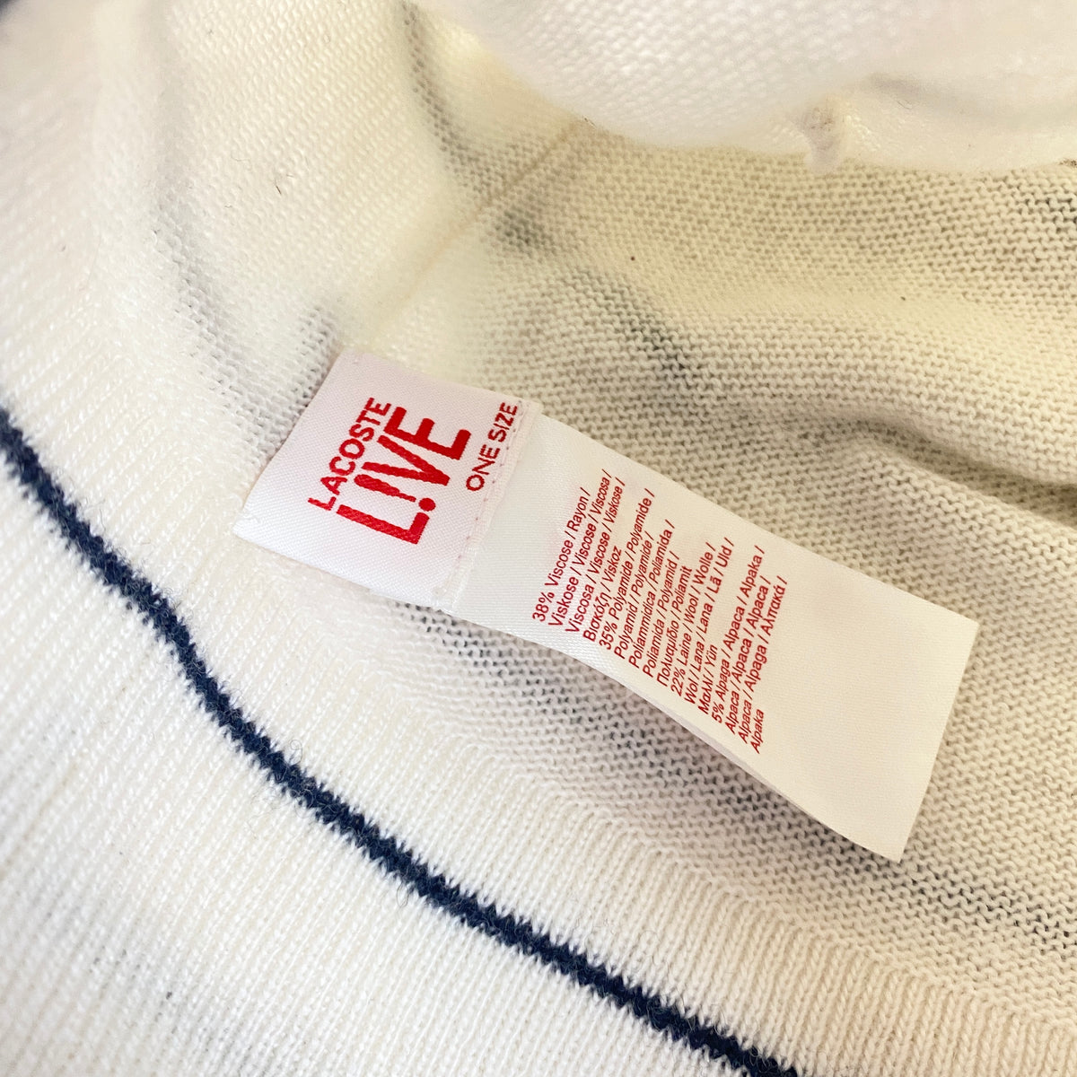 LACOSTE beanie