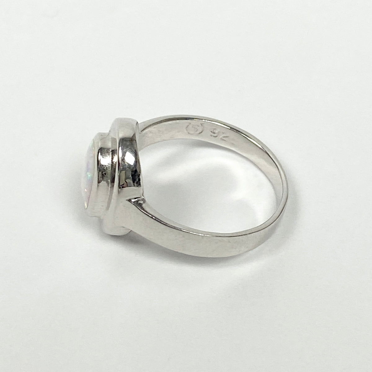 925 Sterling Silver OPAL Ring