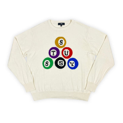 STUSSY Billiards Knit Sweater