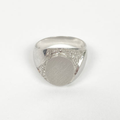 925 Sterling Silver Seal Ring