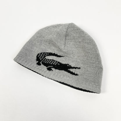 LACOSTE Croco Beanie Mütze