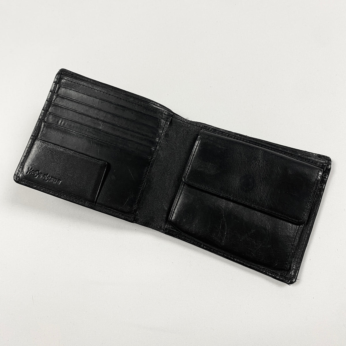 YVES SAINT LAURENT Leder Geldbeutel