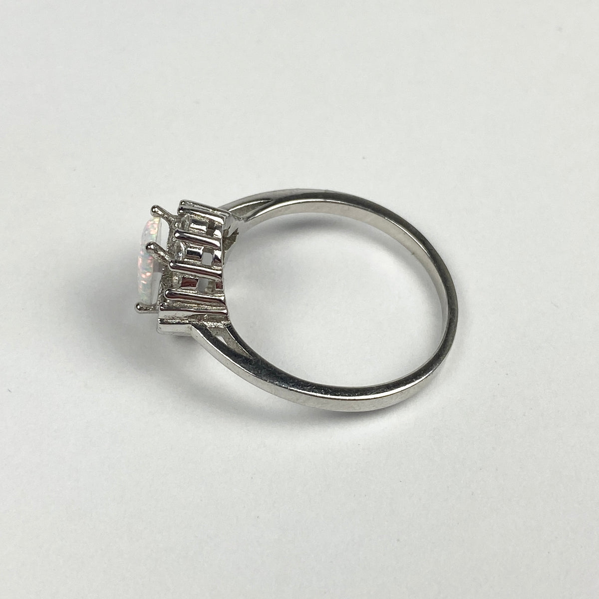 925 Sterling Silver OPAL Ring
