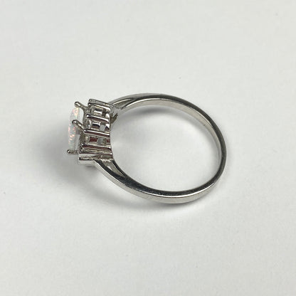 925 Sterling Silver OPAL Ring