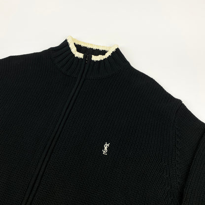 YVES SAINT LAURENT Knit Zip Sweater