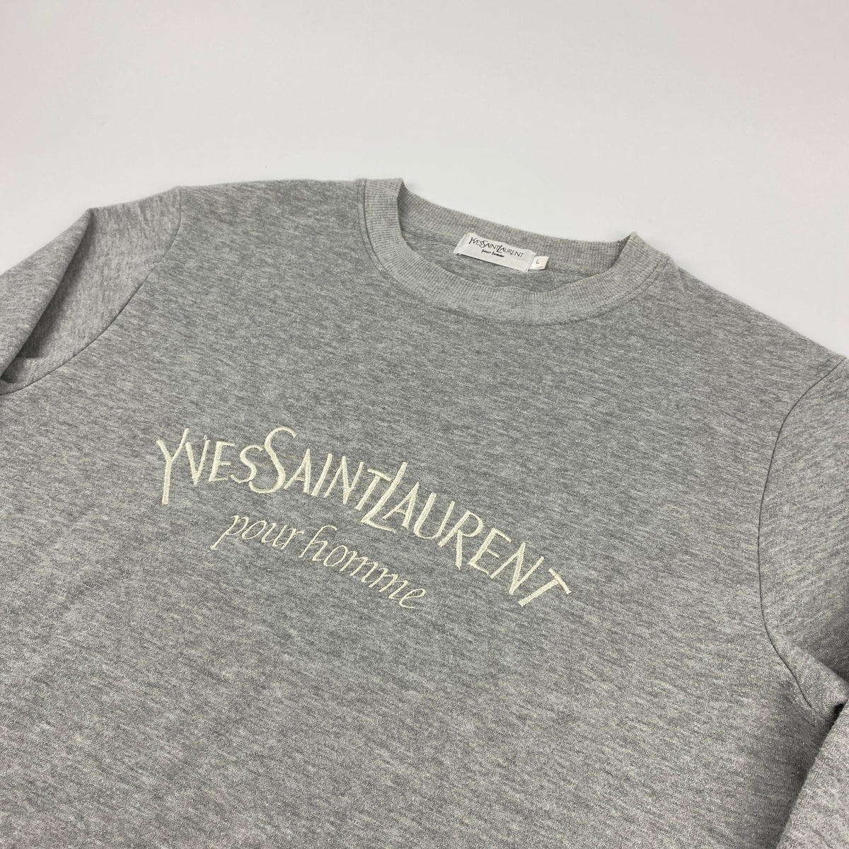 YVES SAINT LAURENT logo sweater
