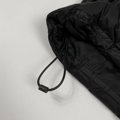 Vintage NIKE Puffer Vest black on black