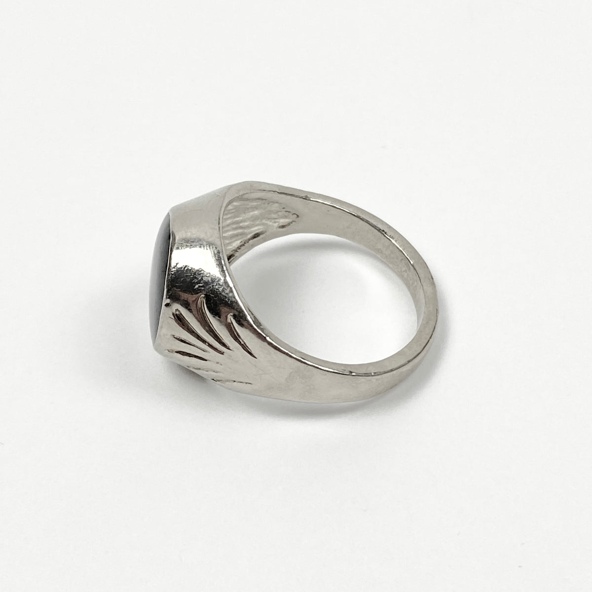 925 Sterling Silber Onyx Ring
