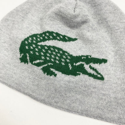 LACOSTE Croco Beanie Mütze