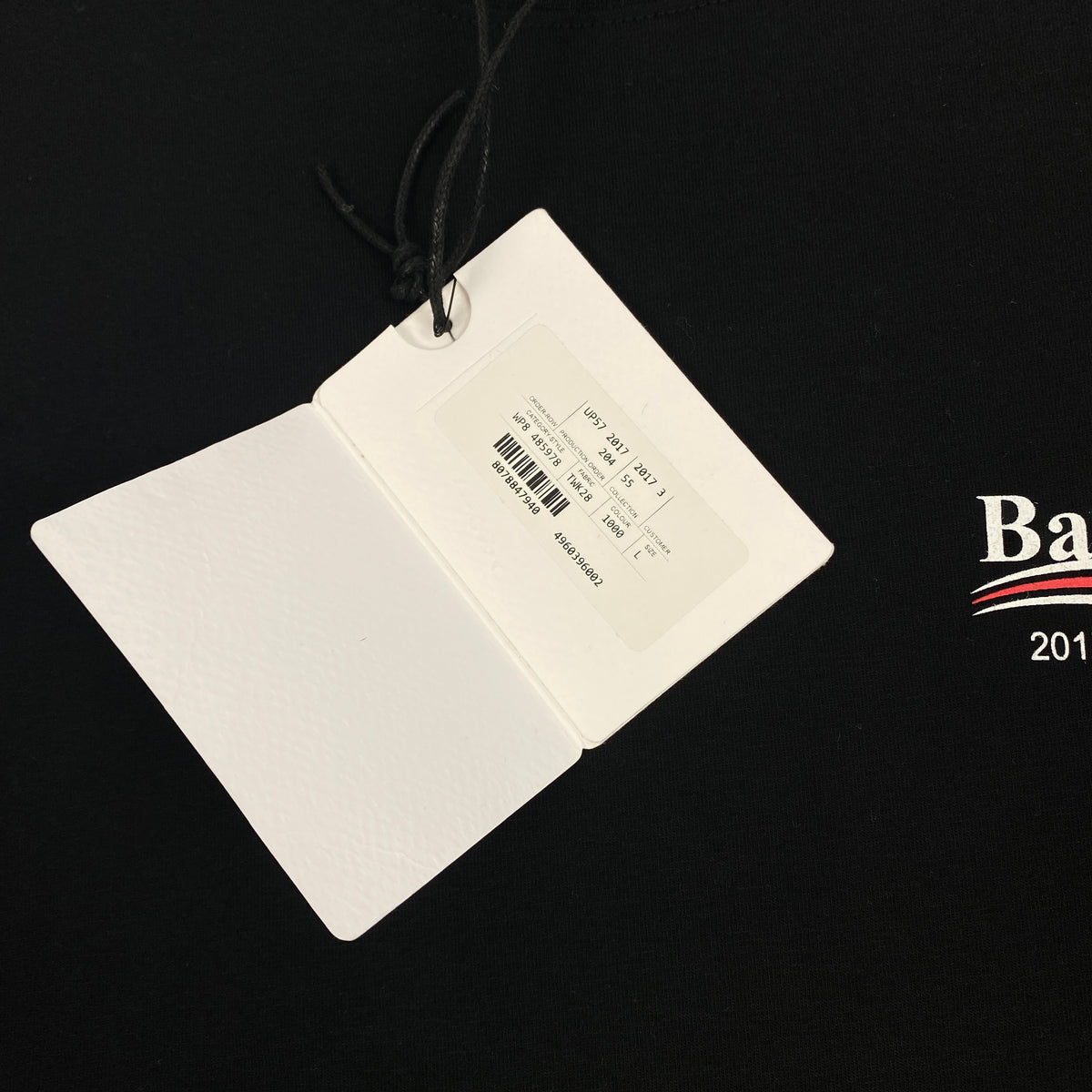BALENCIAGA 2017 Presidential T-Shirt