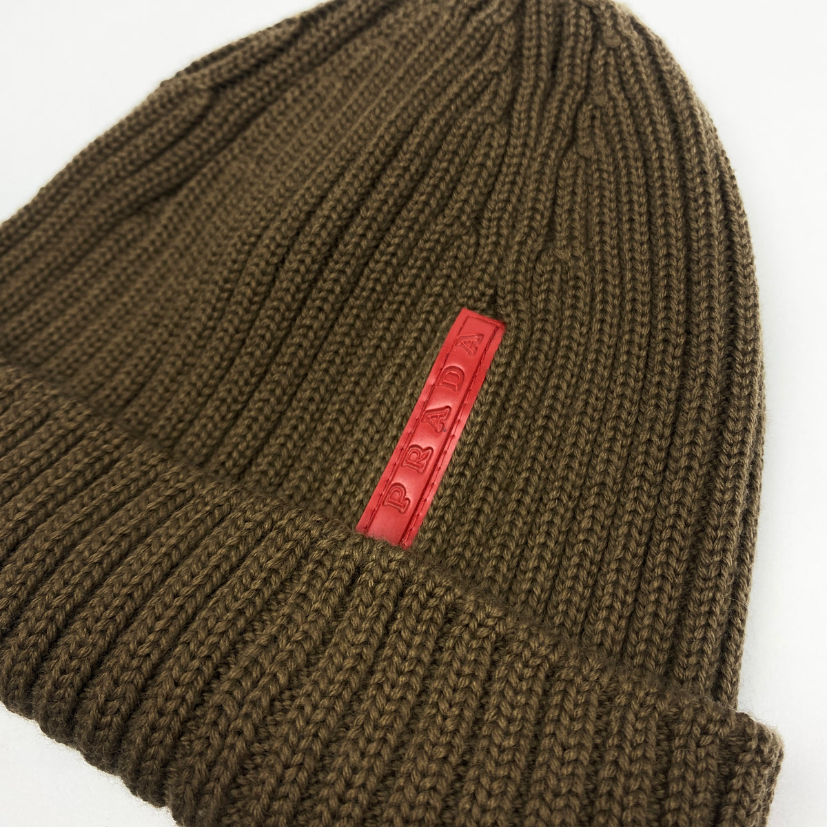 PRADA SPORT Wool Beanie Mütze