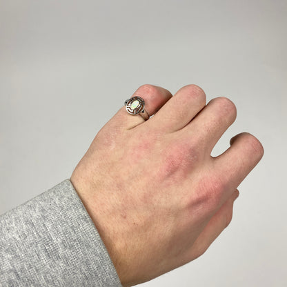 925 Sterling Silber Opal Ring