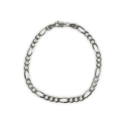 925 Sterling Silber Figaro Armband