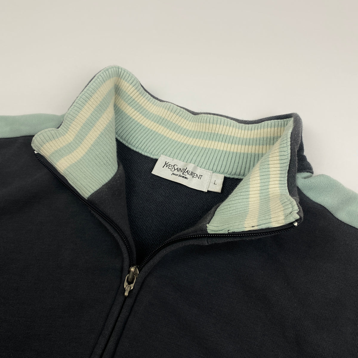 YVES SAINT LAURENT zip sweater